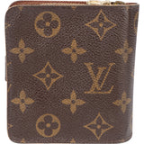 Louis Vuitton Canvas Monogram Clip Wallet