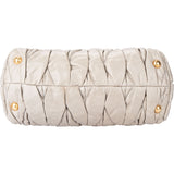 Miu Miu Quilted Leather Shutter Handbag