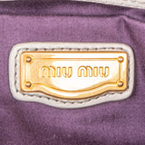 Miu Miu Quilted Leather Shutter Handbag