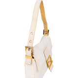 Fendi Limited Cotton Baguette Handbag