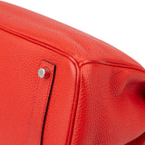 Hermès Rouge Togo Leather Birkin 35 Handbag