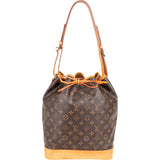 Louis Vuitton Canvas Monogram Sac Noe Grande Shoulder Bag