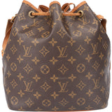 Louis Vuitton Canvas Monogram Sac Noe Petit Shoulder Bag