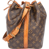 Louis Vuitton Canvas Monogram Sac Noe Petit Shoulder Bag