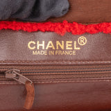 Chanel Suede Turnlock Teddy Handbag