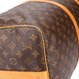 Louis Vuitton Canvas Monogram Keepall 55 Bandouliere