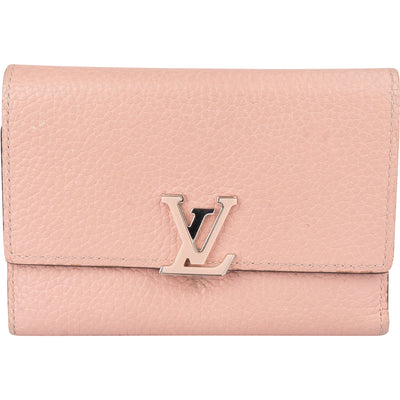 Louis Vuitton Taurillon Leather Capucines Compact Wallet