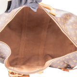 Louis Vuitton Canvas Monogram Keepall 55 Bandouliere