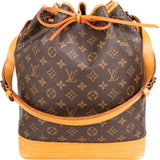 Louis Vuitton Canvas Monogram Sac Noe Grande Shoulder Bag
