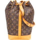 Louis Vuitton Canvas Monogram Sac Noe Grande Shoulder Bag