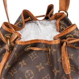 Louis Vuitton Canvas Monogram Sac Noe Petit Shoulder Bag