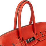 Hermès Clemence Leather Birkin 35 Handbag