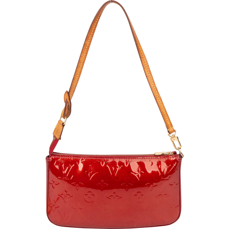 Louis Vuitton Vernis Monogram NM Pochette Accessoire Shoulder Bag - vintageandkickz