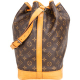 Louis Vuitton Canvas Monogram Sac Noe Grande Shoulder Bag