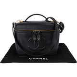 Chanel Caviar Leather CC Vanity Handbag