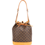 Louis Vuitton Canvas Monogram Sac Noe Grande Shoulder Bag