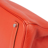 Hermès Clemence Leather Birkin 35 Handbag