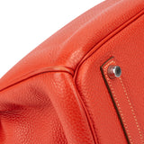 Hermès Clemence Leather Birkin 35 Handbag