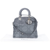 Christian Dior Gris Leather Granville Handbag