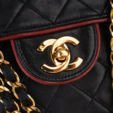 Chanel Quilted Lambskin 24K Gold Single Flap Crossbody Bag