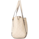 Gucci GG Leather Monogram Abbey Handbag