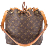 Louis Vuitton Canvas Monogram Sac Noe Petit Shoulder Bag