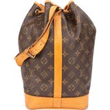 Louis Vuitton Canvas Monogram Sac Noe Grande Shoulder Bag