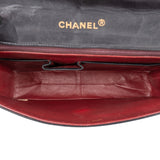 Chanel Quilted Lambskin 24K Gold Single Flap Crossbody Bag