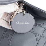 Christian Dior Gris Leather Granville Handbag