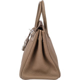 Hermès Étoupe Togo Leather Birkin 25 Handbag