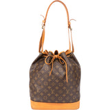 Louis Vuitton Canvas Monogram Sac Noe Grande Shoulder Bag