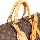 Louis Vuitton Canvas Monogram Keepall 55 Bandouliere