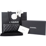 Chanel Quilted Lambskin Black CC Wallet