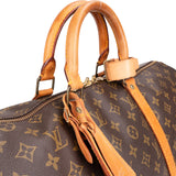 Louis Vuitton Canvas Monogram Keepall 50