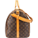 Louis Vuitton Canvas Monogram Keepall 55 Bandouliere