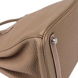 Hermès Étoupe Togo Leather Birkin 25 Handbag