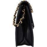 Chanel Quilted Lambskin Single Flap Shoulder Bag