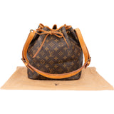 Louis Vuitton Canvas Monogram Sac Noe Petit Shoulder Bag