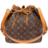 Louis Vuitton Canvas Monogram Sac Noe Petit Shoulder Bag