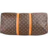 Louis Vuitton Canvas Monogram Keepall 50