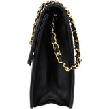 Chanel Quilted Lambskin Single Flap Shoulder Bag