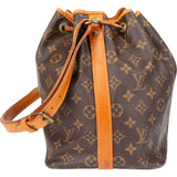 Louis Vuitton Canvas Monogram Sac Noe Petit Shoulder Bag