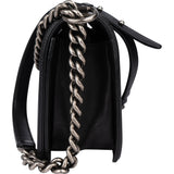 Chanel Quilted Calfskin Antique Boy Single Flap Crossbody Bag