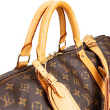 Louis Vuitton Canvas Monogram Keepall 60 Bandouliere