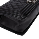 Chanel Quilted Calfskin Antique Boy Single Flap Crossbody Bag