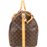 Louis Vuitton Canvas Monogram Keepall 60 Bandouliere