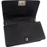 Chanel Quilted Calfskin Antique Boy Single Flap Crossbody Bag