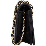 Chanel Quilted Lambskin Single Flap Shoulder Bag