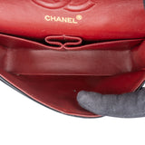 Chanel Quilted Lambskin 24K Gold Small Double Flap Crossbody Bag