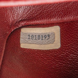 Chanel Quilted Lambskin 24K Gold Small Double Flap Crossbody Bag